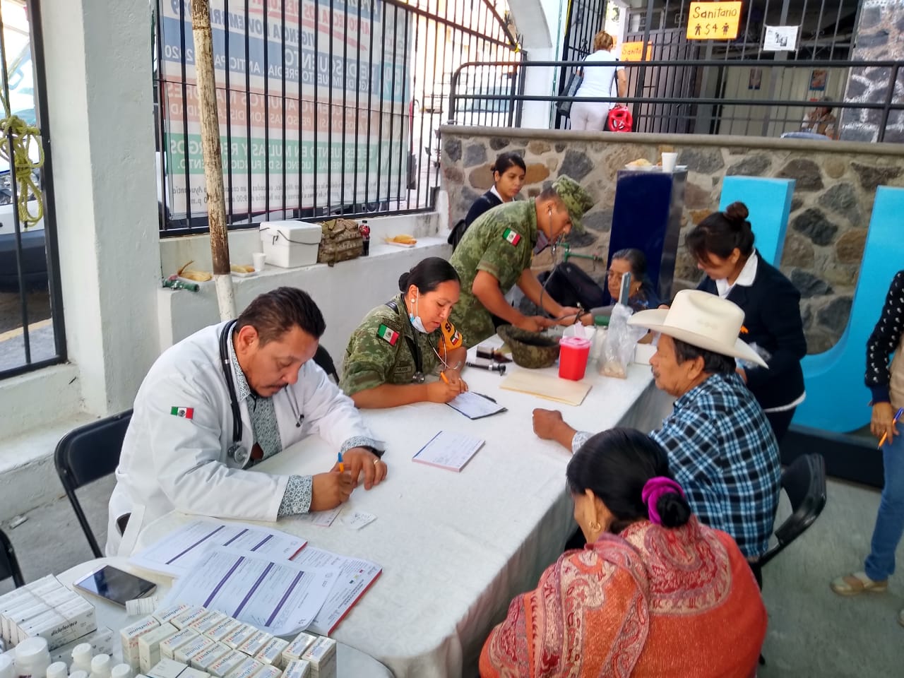 COLABORA EL EJERCITO EN TEMAS DE SALUD EN LA ZONA ORIENTE