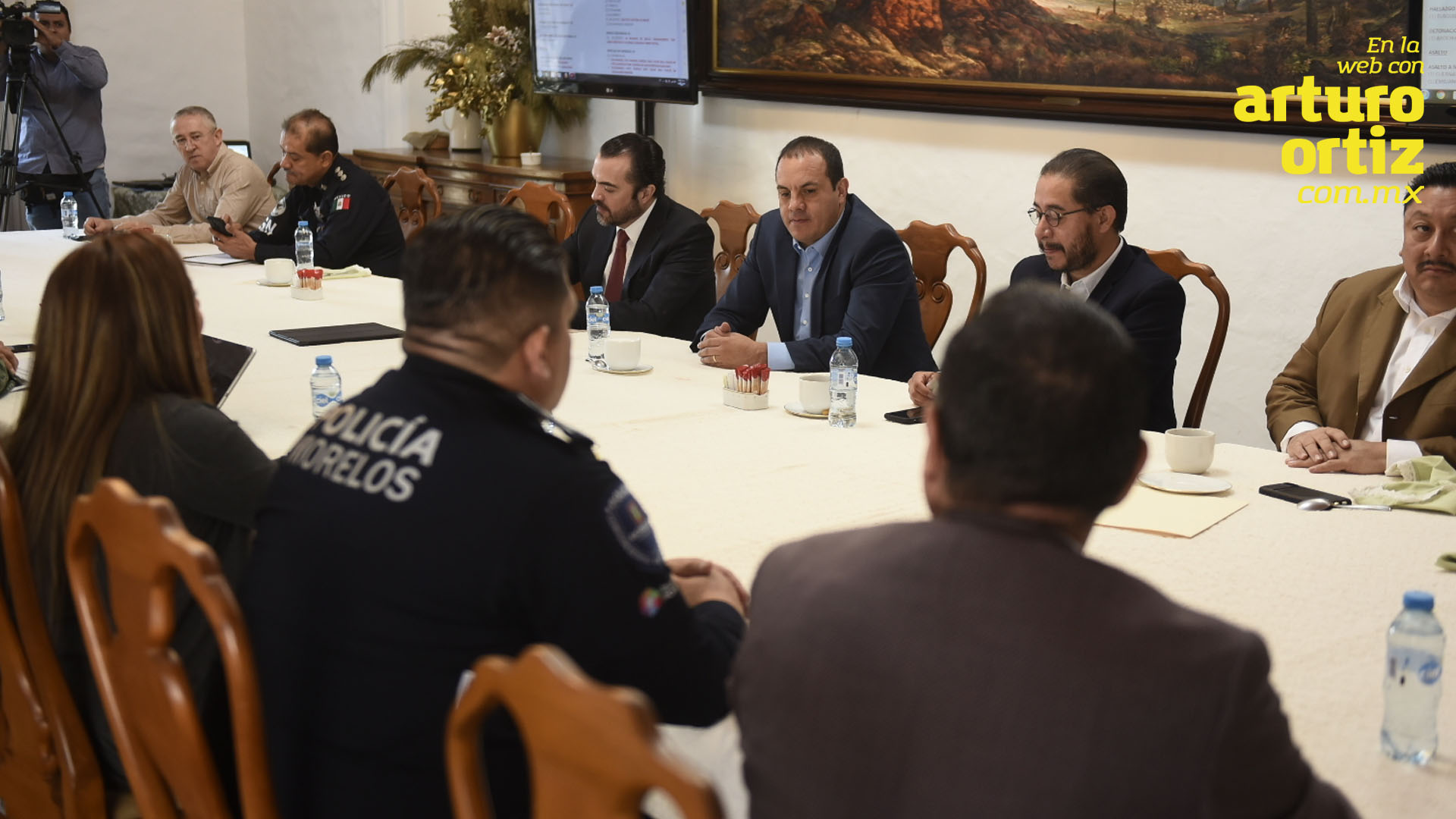 PIDE EL GOBERNADOR REDOBLAR ESFUERZOS EN SEGURIDAD