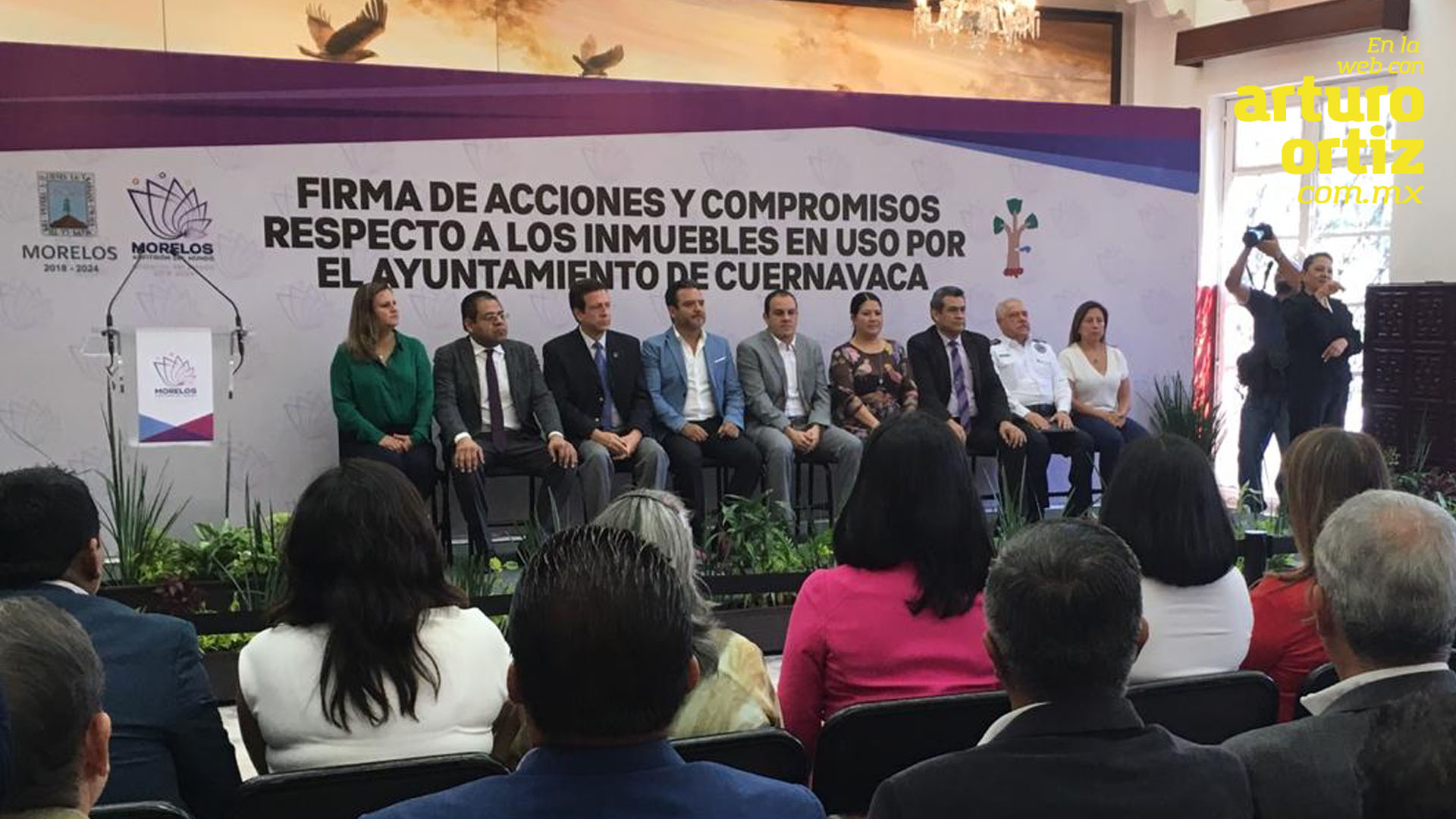 ENTREGA GOBERNADOR CBB MÁS DE 17 INMUEBLES AL AYUNTAMIENTO DE CUERNAVACA
