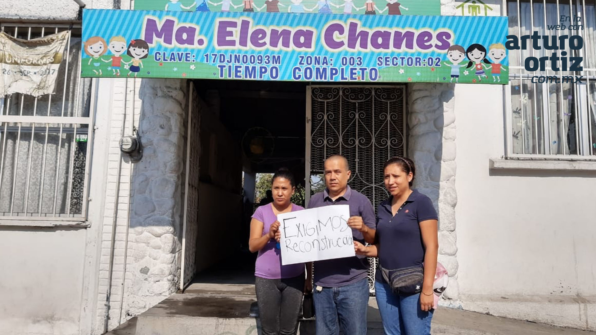 EXIGEN PADRES DE FAMILIA CONSTRUCCIÓN DE NUEVO JARDÍN DE NIÑOS