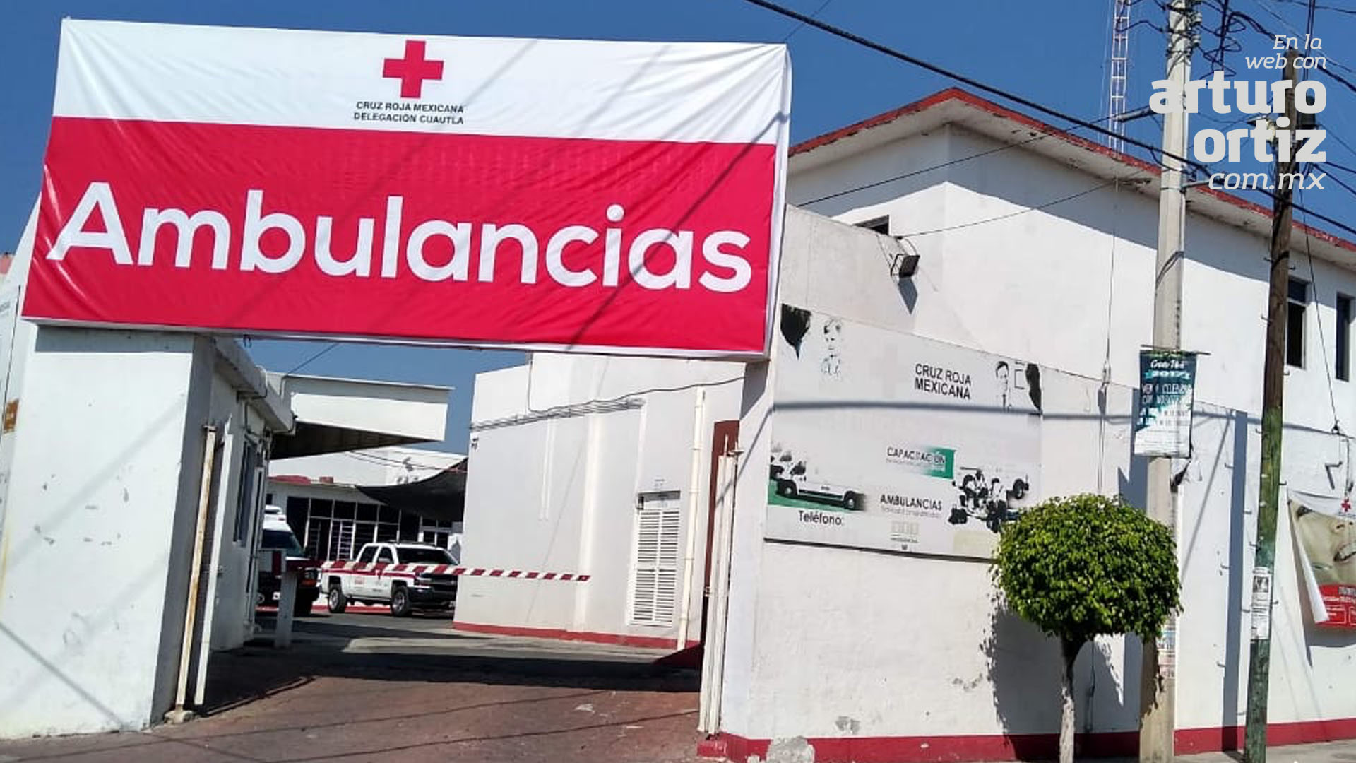 CRUZ ROJA LISTA PARA REALIZAR EL TRASLADO DE PACIENTES CON COVID-19