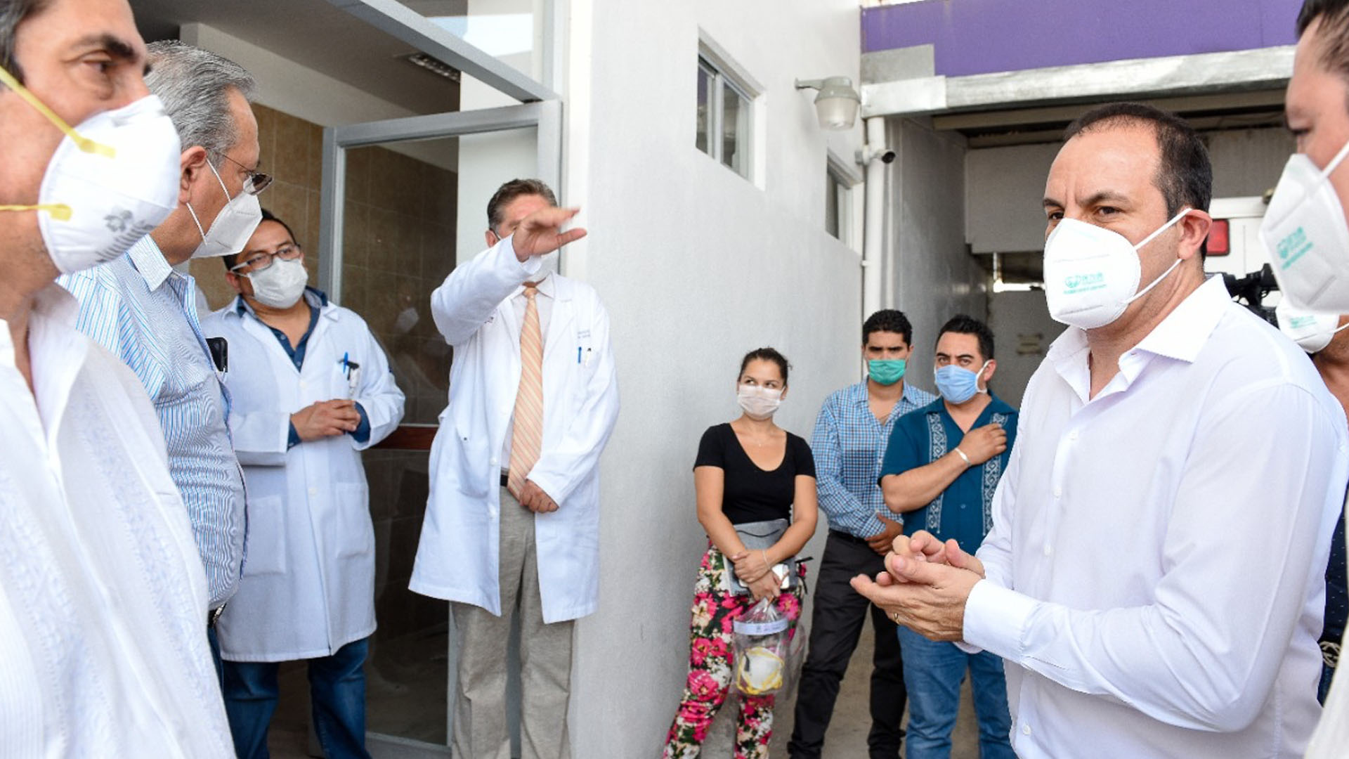 SUPERVISA GOBERNADOR  HOSPITAL MÓVIL EN JOJUTLA