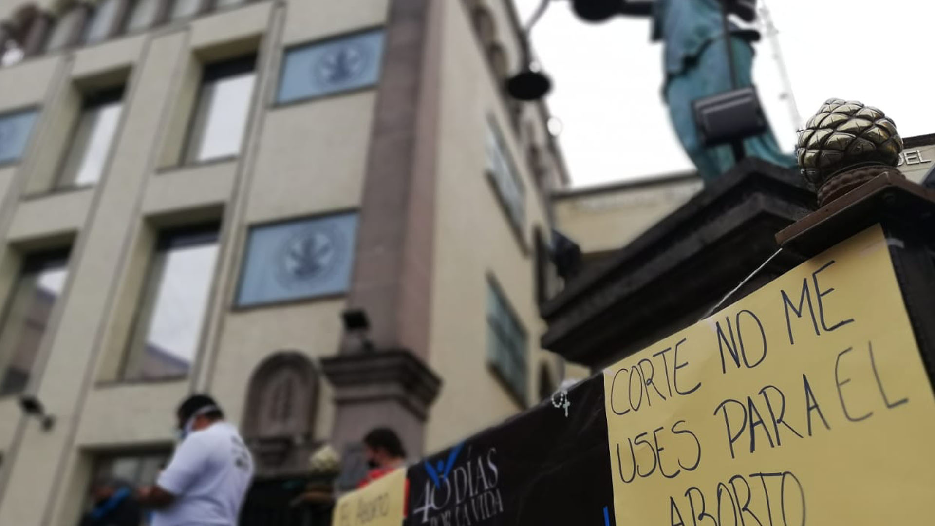INTEGRANTES DE LA COMUNIDAD RELIGIOSA EXIGEN NO SE PERMITA EL ABORTO EN TODO EL PAÍS