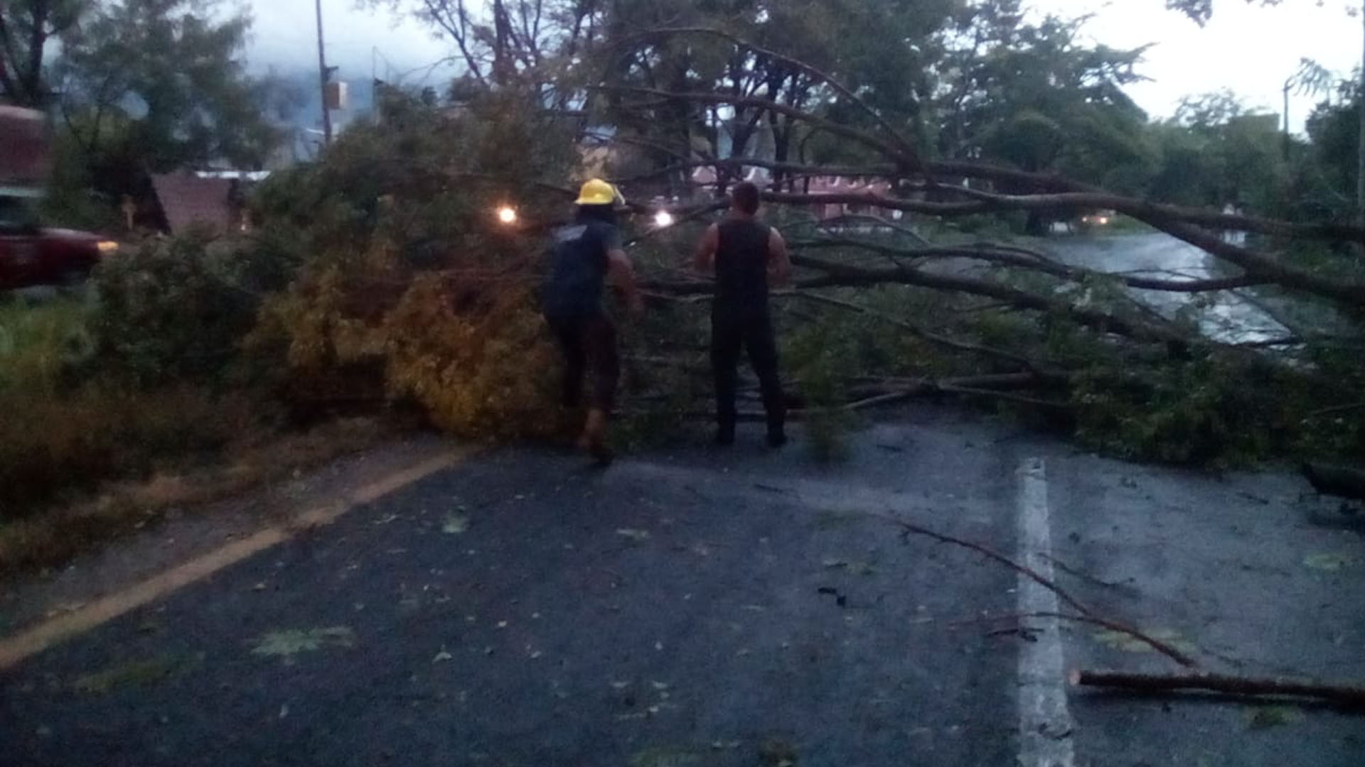 SALDO DE INTENSA LLUVIA DE ESTA MADRUGADA