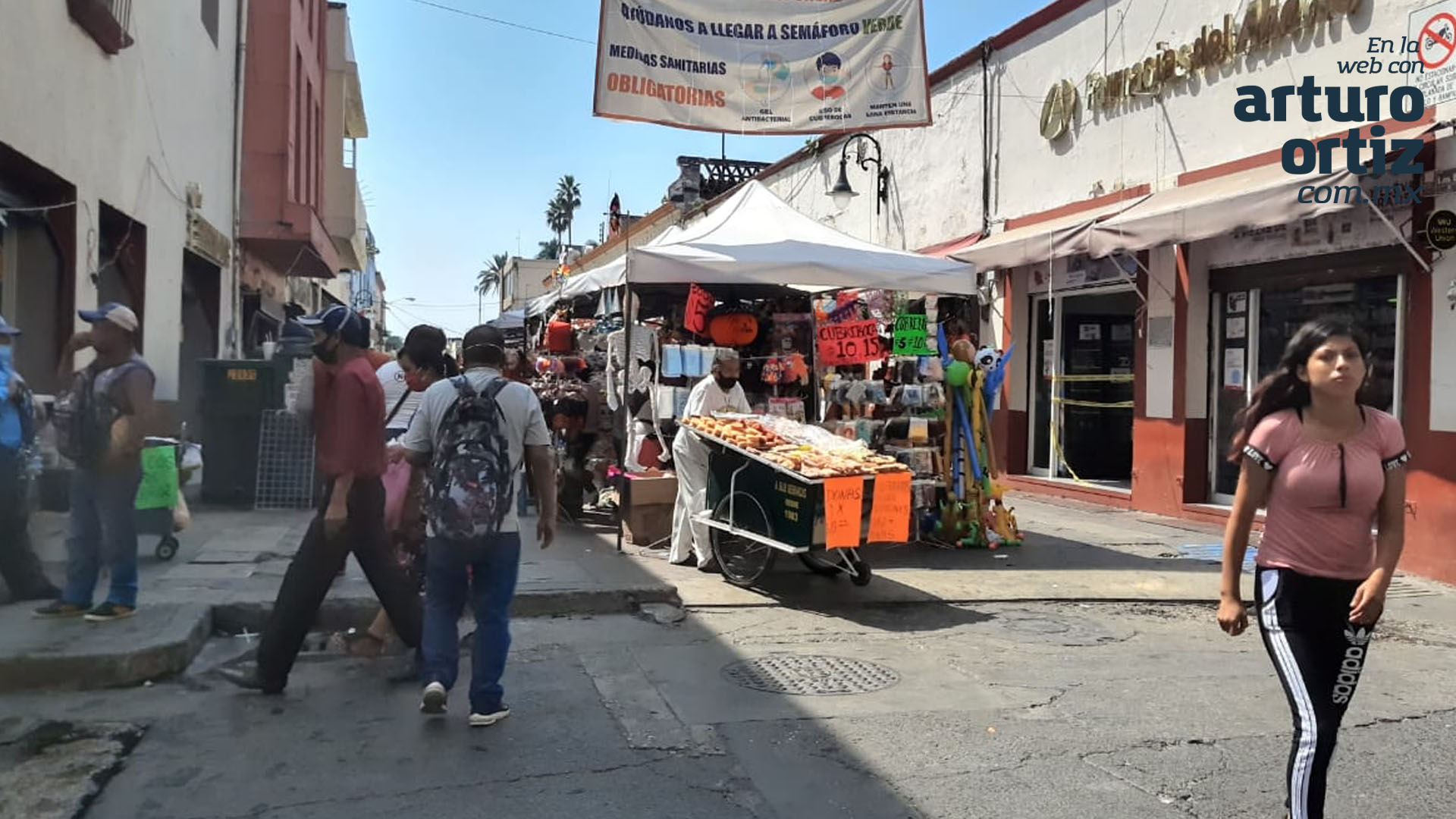 SIN IMPORTAR PANDEMIA, COMERCIANTES SE REVELAN A EDIL DE CUAUTLA