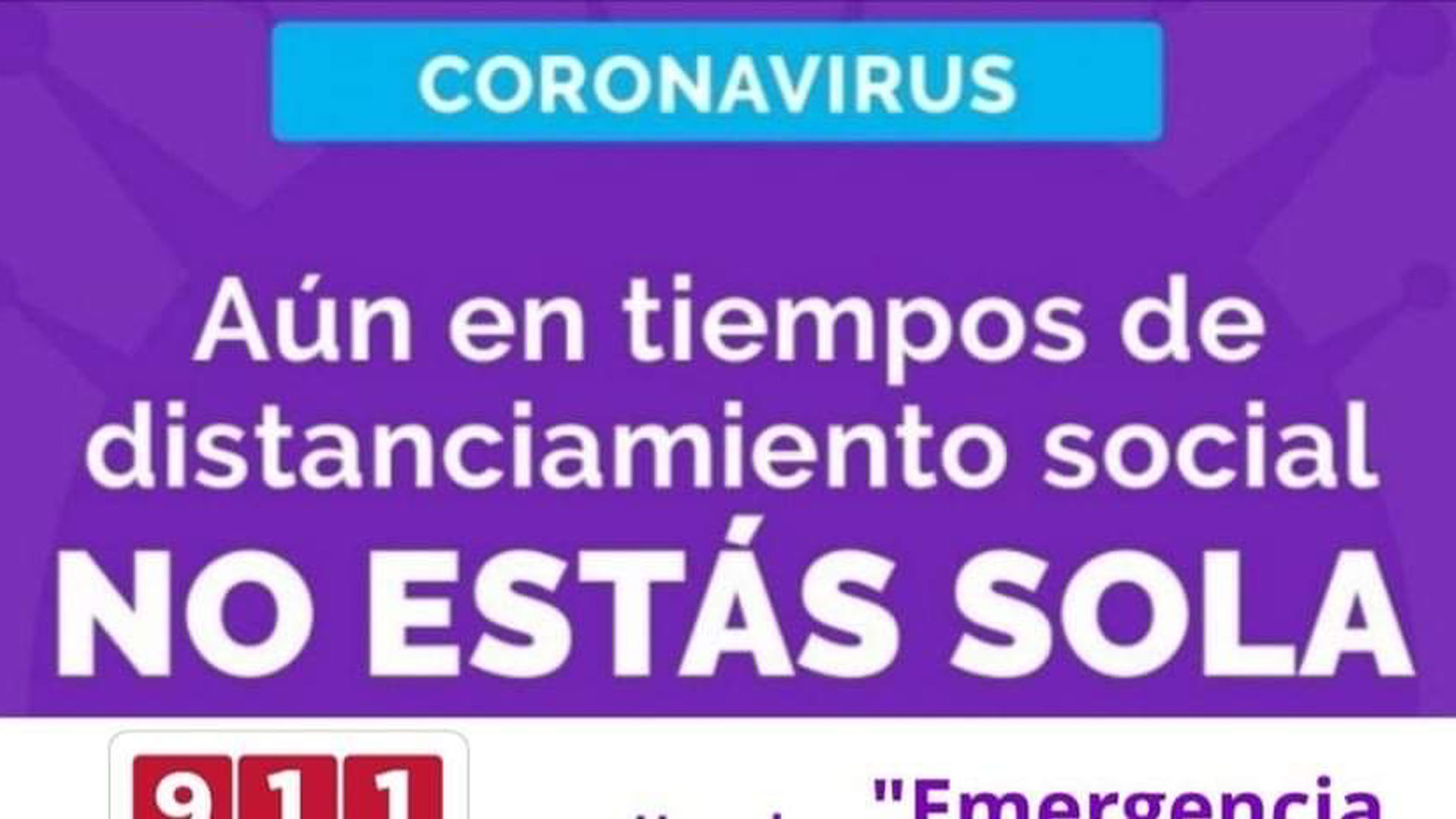 PANDEMIA SIGUE INCREMENTANDO VIOLENCIA CONTRA LA MUJER