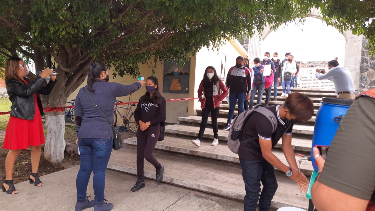 IEBEM ENCABEZA EL INICIO DEL PROGRAMA PILOTO DE REGRESO A CLASES