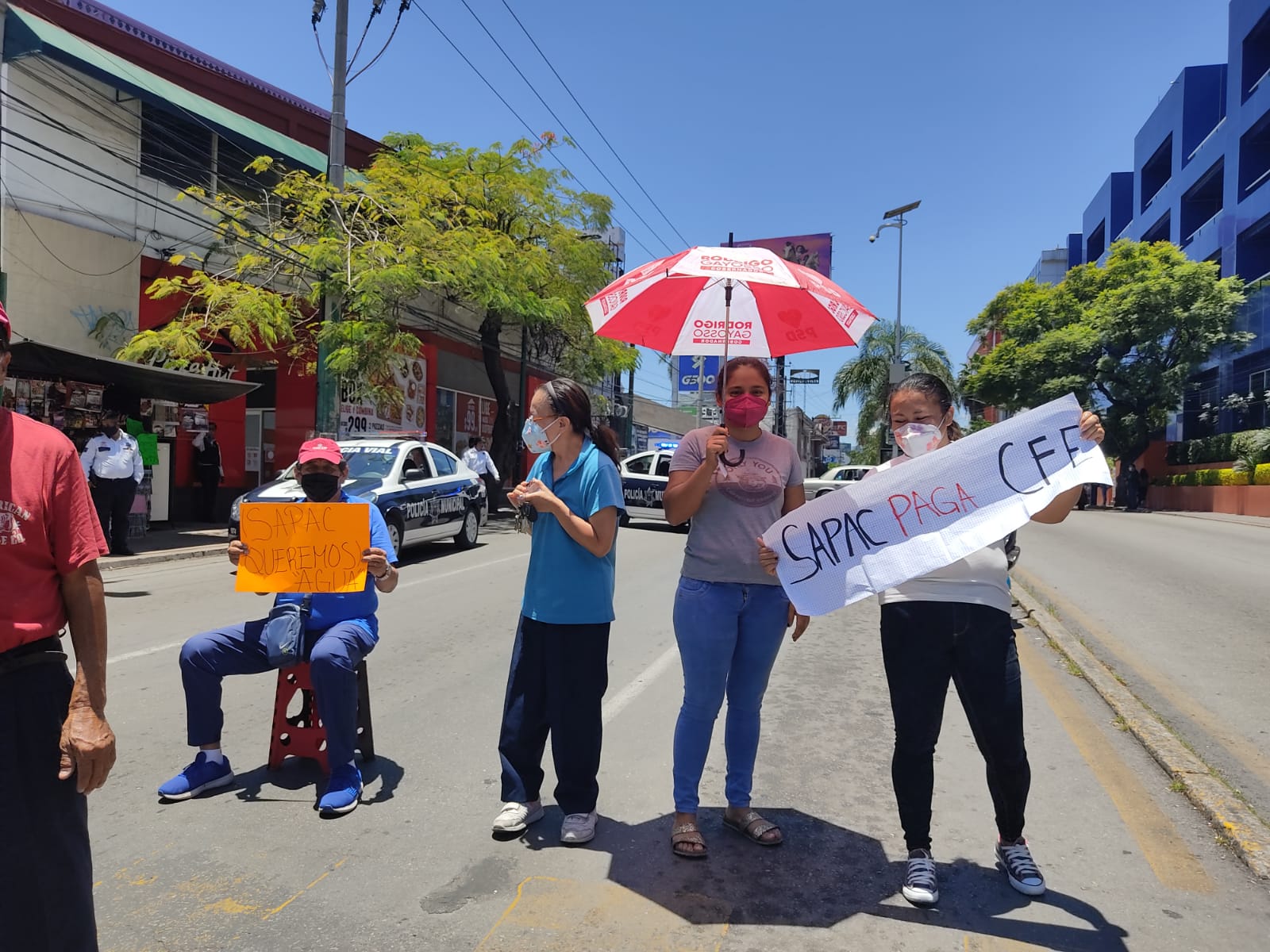 BLOQUEAN PLAN DE AYALA POR CORTES DE LUZ A POZO DE AGUA DE TEOPANZOLCO