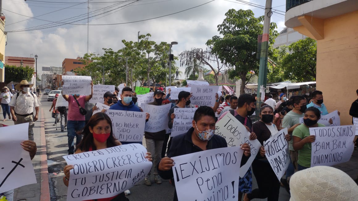 MARCHAN PARA EXIGIR CADENA PERPETUA A SECUESTRADORES Y ASESINOS DEL NIÑO BAM BAM