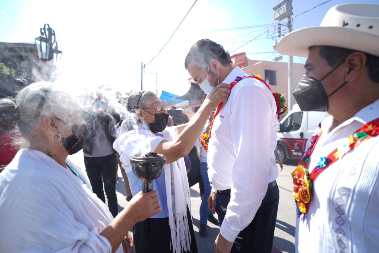 PABLO OJEDA INVITADO DE HONOR EN TOMA DE PROTESTA DE COATETELCO