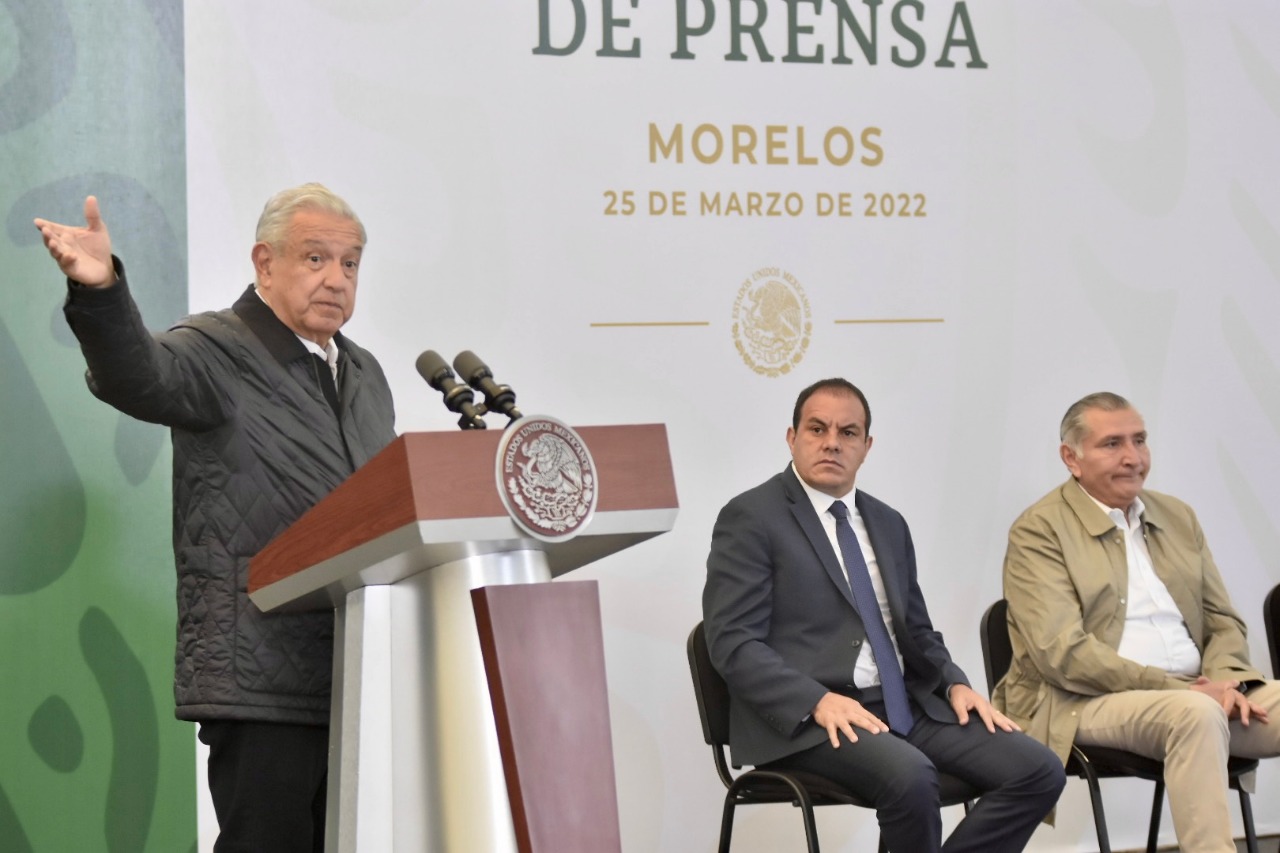 FORTALECEN GOBERNADOR DEL ESTADO Y PRESIDENTE DE MÉXICO TRABAJO CONJUNTO A FAVOR DE LOS MORELENSES