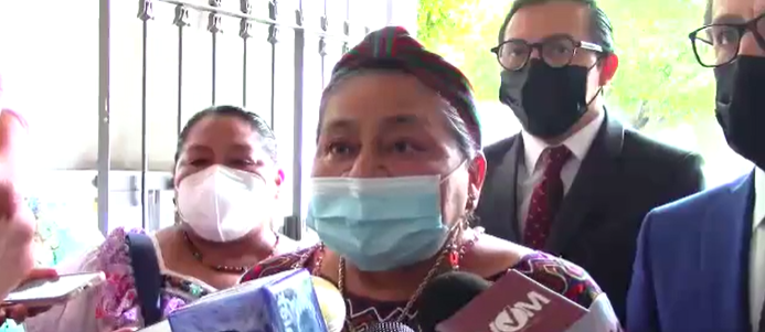 INSTA RIGOBERTA MENCHÚ A UN EFECTIVO ESTUDIO PARA CONOCER CAUSAS DEL FEMINICIDIO