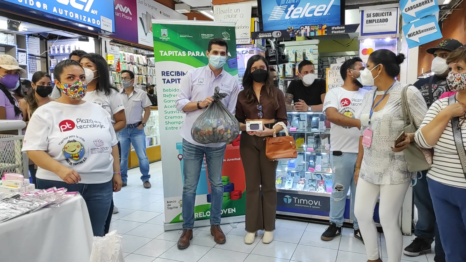 VAN 11 NIÑOS CON CÁNCER BENEFICIADOS CON LA RECOLECCIÓN DE TAPITAS