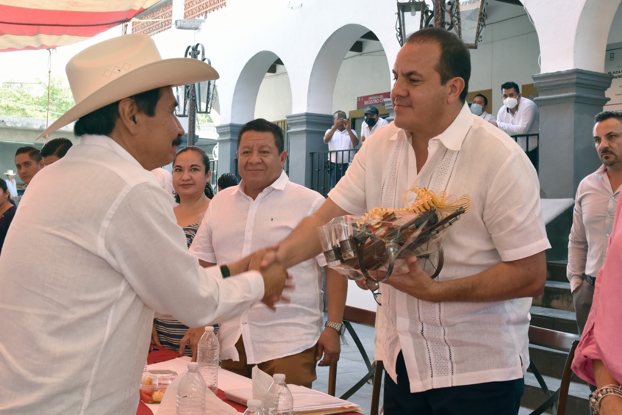 MEJORA GOBIERNO DE CUAUHTÉMOC BLANCO CALIDAD DE VIDA DE CIUDADANOS EN COATETELCO