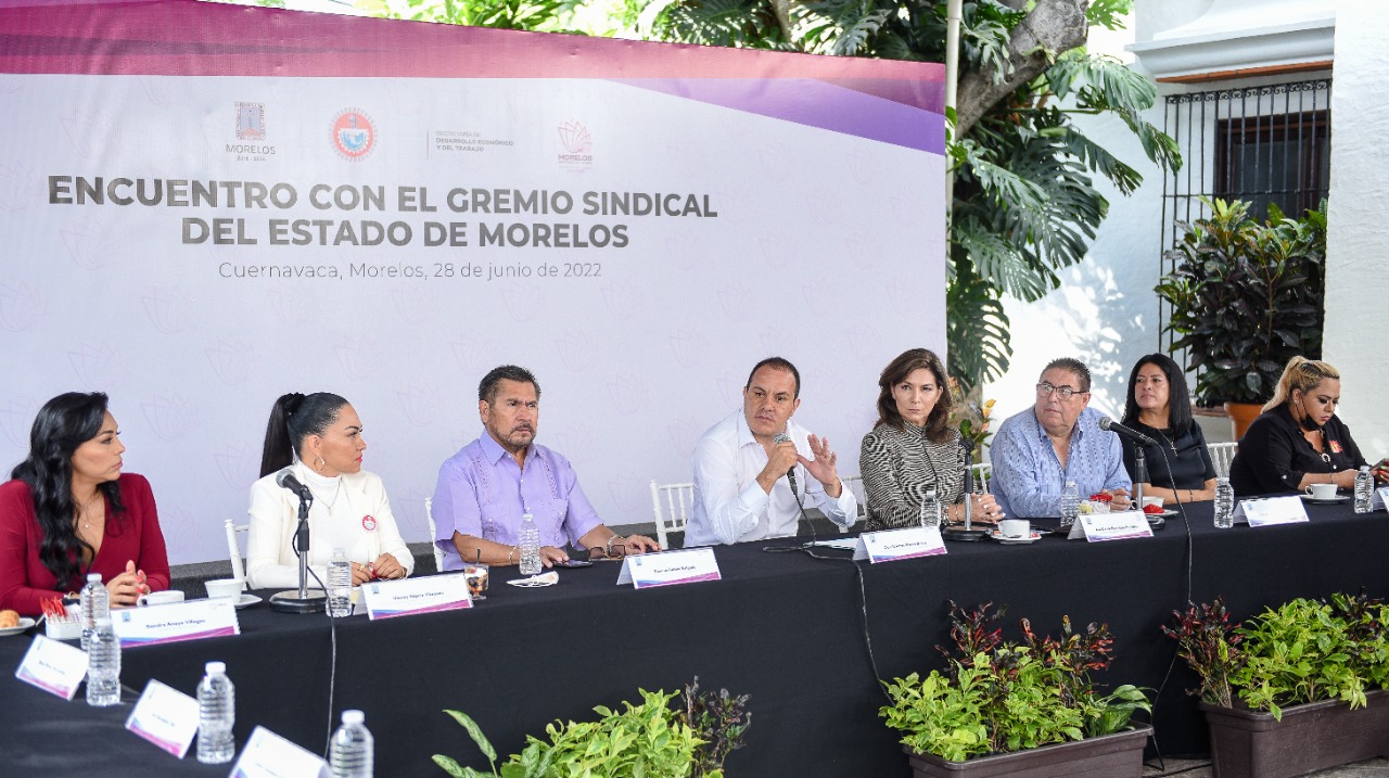 RECONOCE CUAUHTÉMOC BLANCO A LA FUERZA LABORAL COMO PILAR PARA LA RECUPERACIÓN SOCIAL Y ECONÓMICA