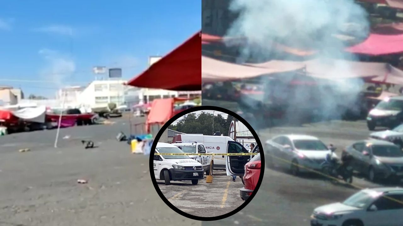 VIDEO: BALACERA EN TIANGUIS DE CUAUTITLÁN IZCALLI; REPORTAN HERIDOS DE GRAVEDAD