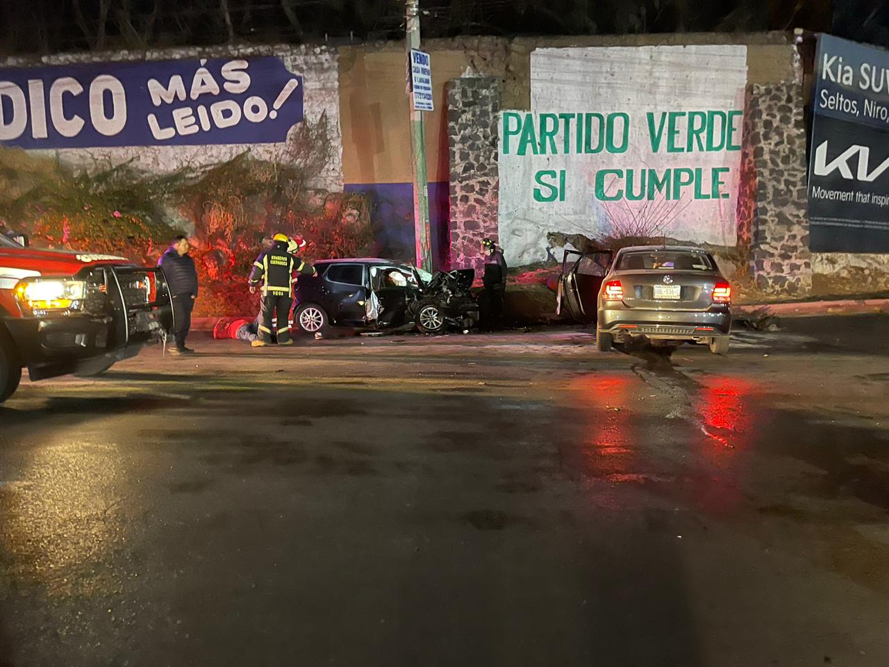 MADRUGADA DE ACCIDENTES EN CUERNAVACA