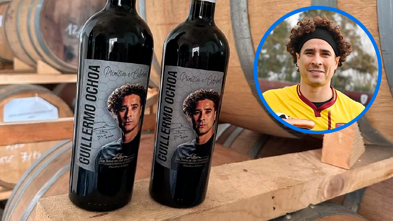 MEMO OCHOA LANZA SU MARCA DE VINO