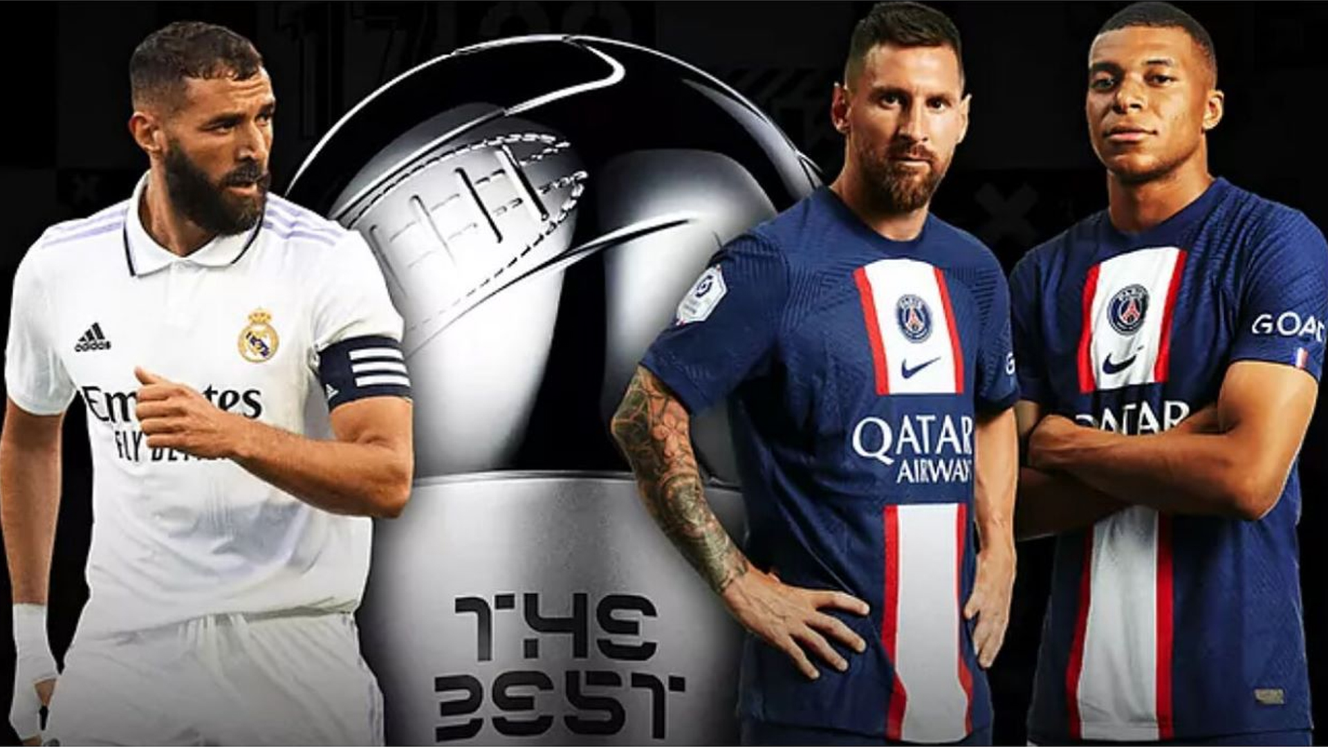 MESSI, MBAPPE Y BENZEMA SON LOS FINALISTAS AL PREMIO ‘THE BEST’ DE LA FIFA