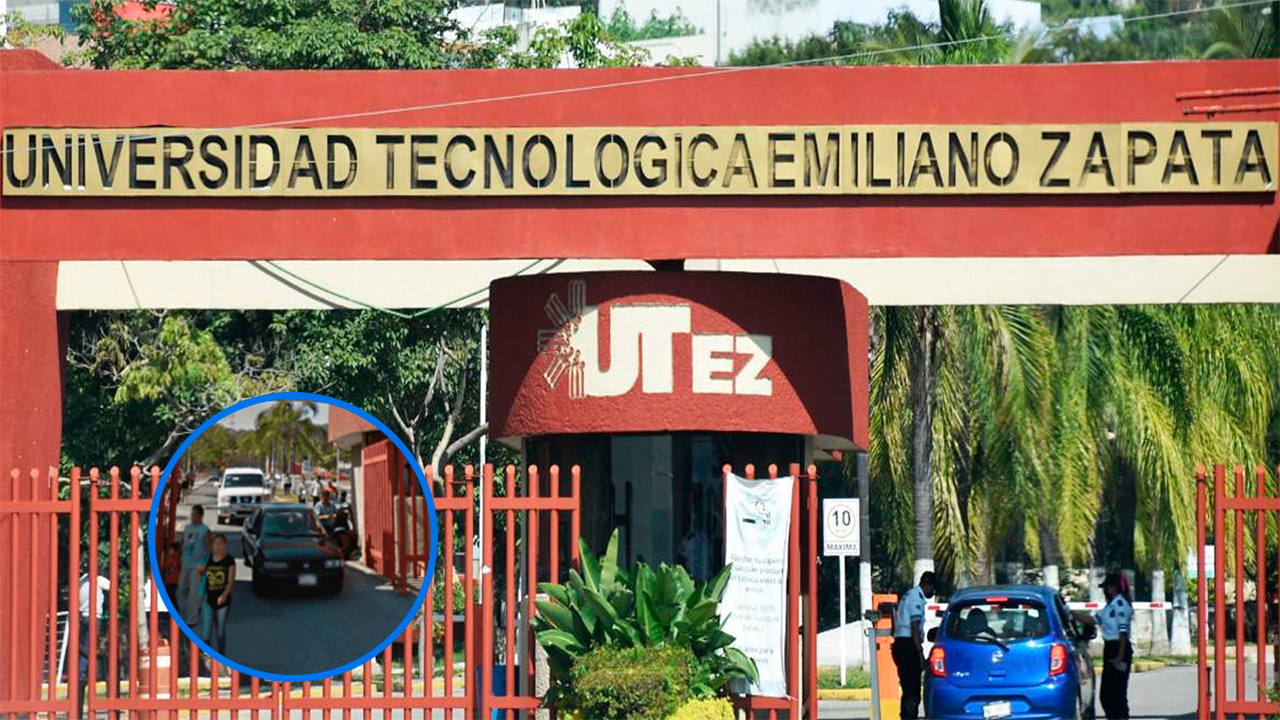 ROBAN AUTO A ESTUDIANTE DE LA UTEZ DENTRO DE LA UNIVERSIDAD