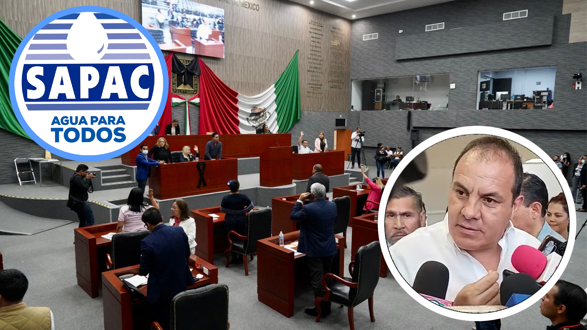 LLAMA GOBERNADOR A DIPUTADOS A SER HUMILDES Y APOYAR A SAPAC