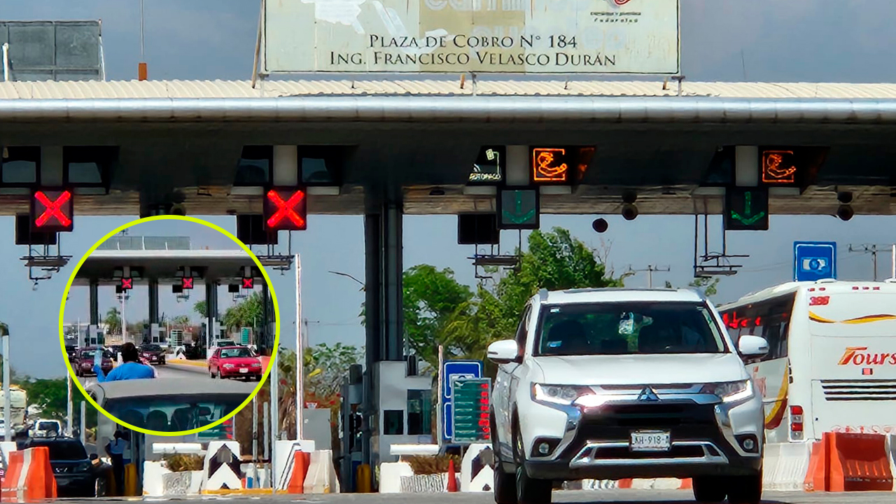 PASAN 200 CARROS POR HORA EN LA CASETA DE PUENTE DE IXTLA