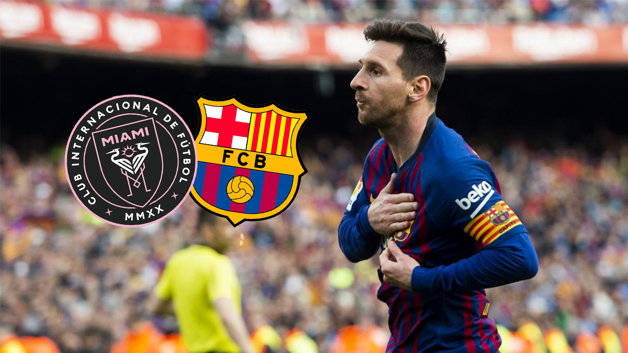 BARCELONA BUSCA FICHAR A MESSI A TRAVÉS DEL INTER DE MIAMI DE LA MLS