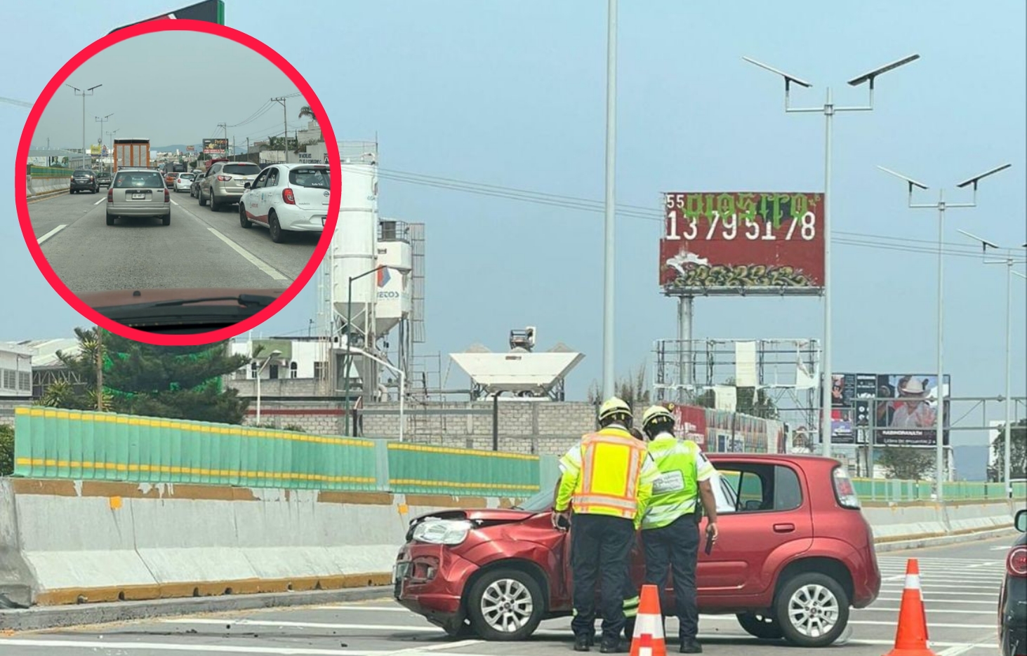 ACCIDENTE SOBRE EL PASO EXPRÉS