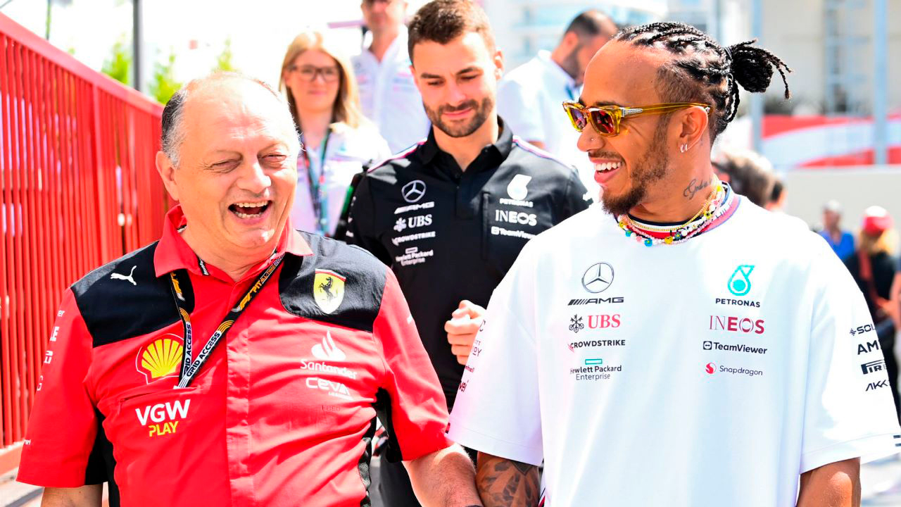 F1: FERRARI QUIERE A HAMILTON PARA COMPETIR CON RED BULL