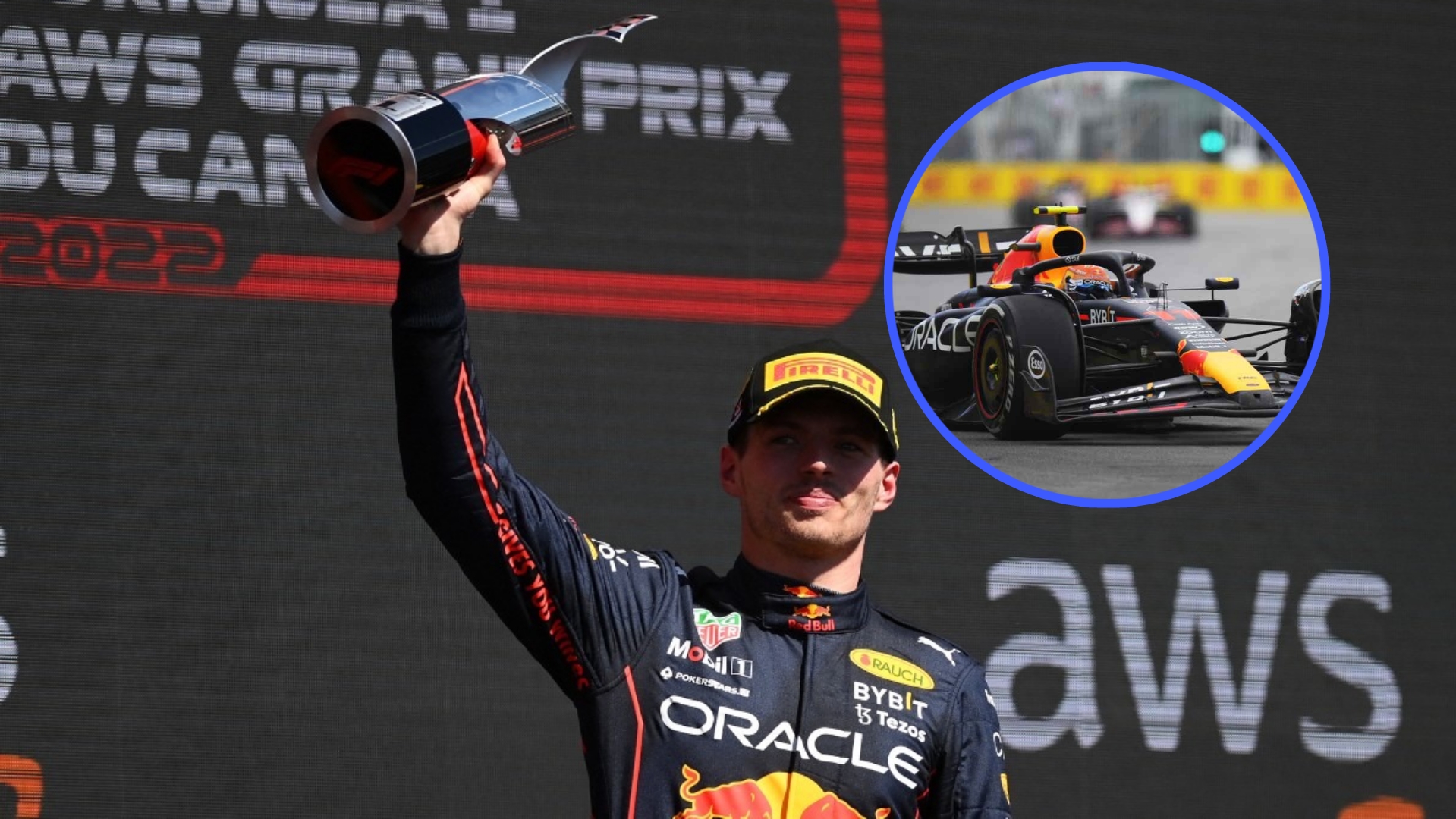 VERSTAPPEN VENCE COMODAMENTE, CHECO PÉREZ SEXTO EN EL GP DE CANADÁ