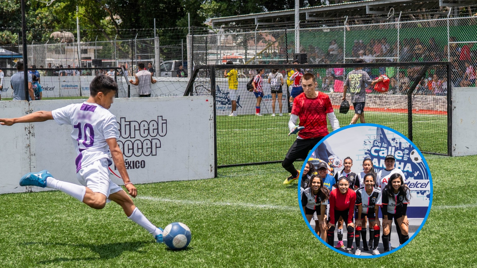 INICIÓ EL TORNEO ESTATAL “DE LA CALLE A LA CANCHA”