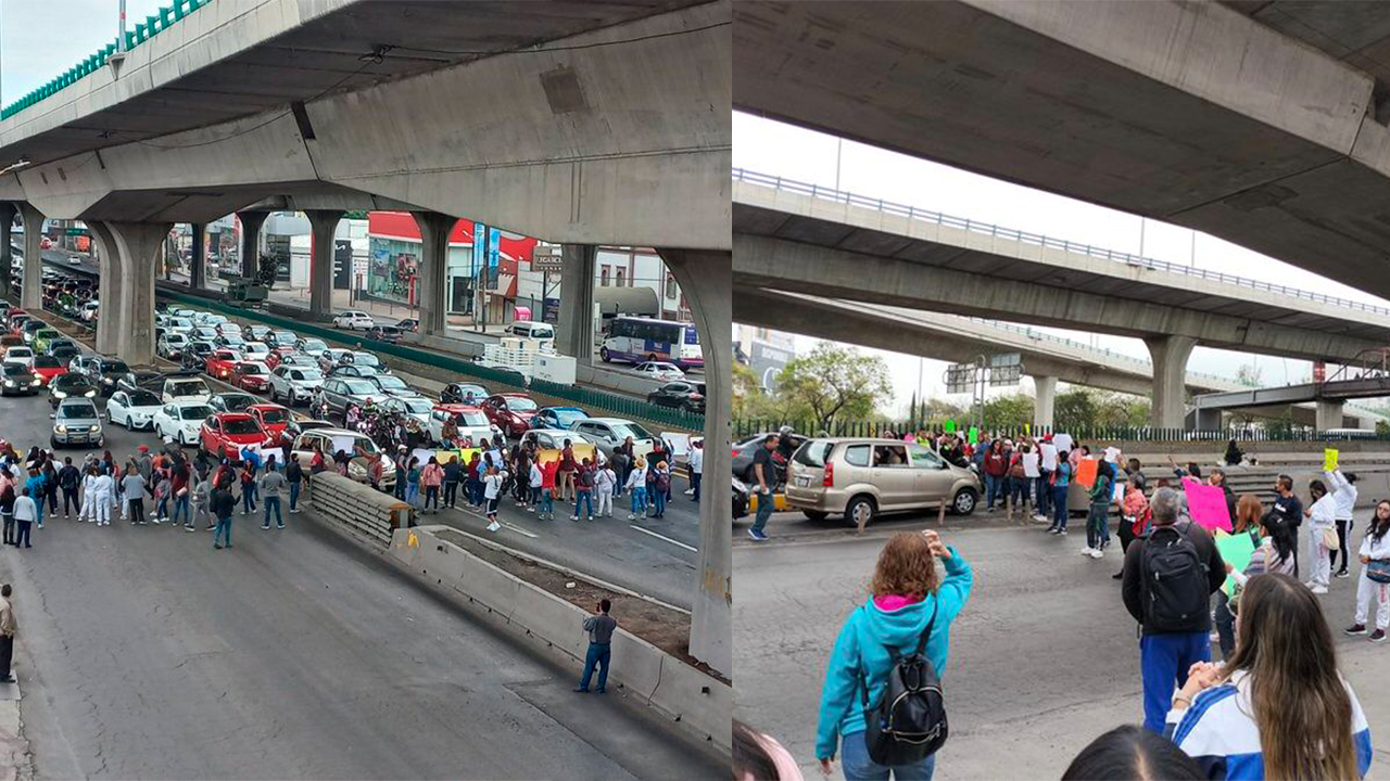 MAESTROS DEL EDOMEX BLOQUEAN AUTOPISTAS; EXIGEN PAGOS ATRASADOS