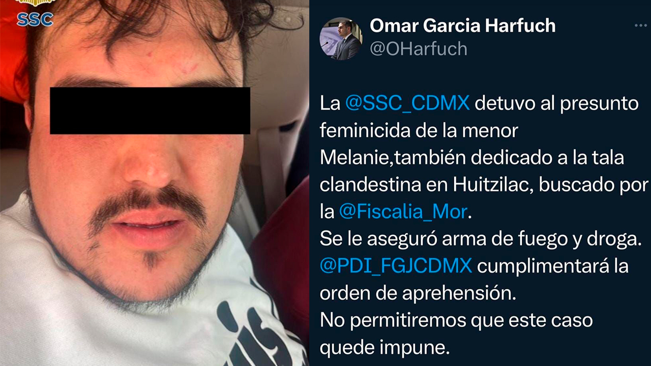 CAE EN CDMX FEMINICIDA BUSCADO EN MORELOS