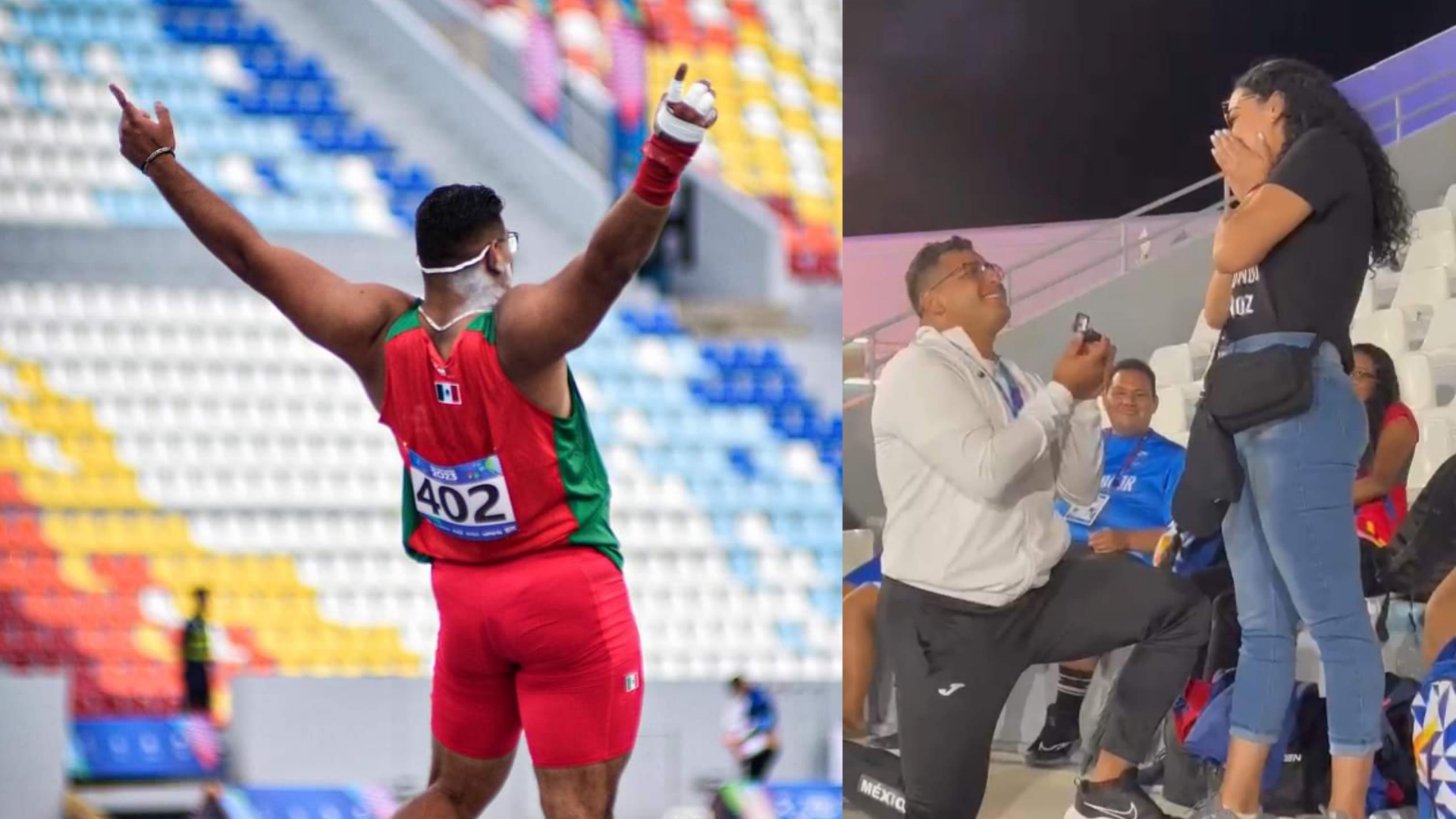 ¡GANÓ EL AMOR! ATLETA MEXICANO LE PIDE MATRIMONIO A SU NOVIA TRAS GANAR EL ORO