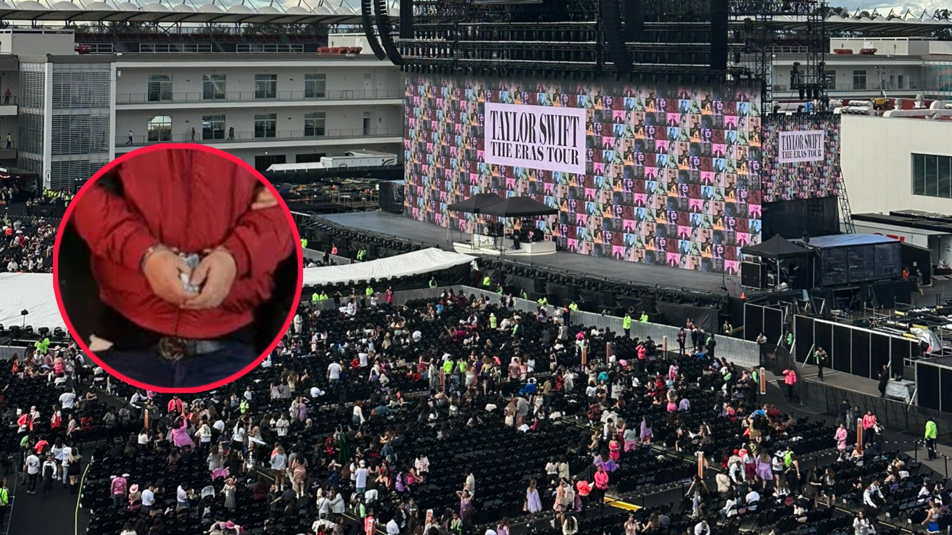 SEIS DETENIDOS DURANTE LOS CONCIERTOS DE TAYLOR SWIFT