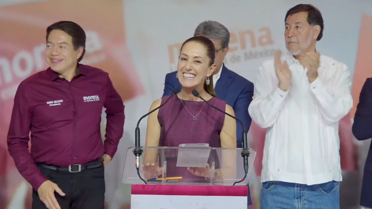 ES CLAUDIA: SHEINBAUM SERÁ LA CANDIDATA PRESIDENCIAL DE MORENA PARA 2024