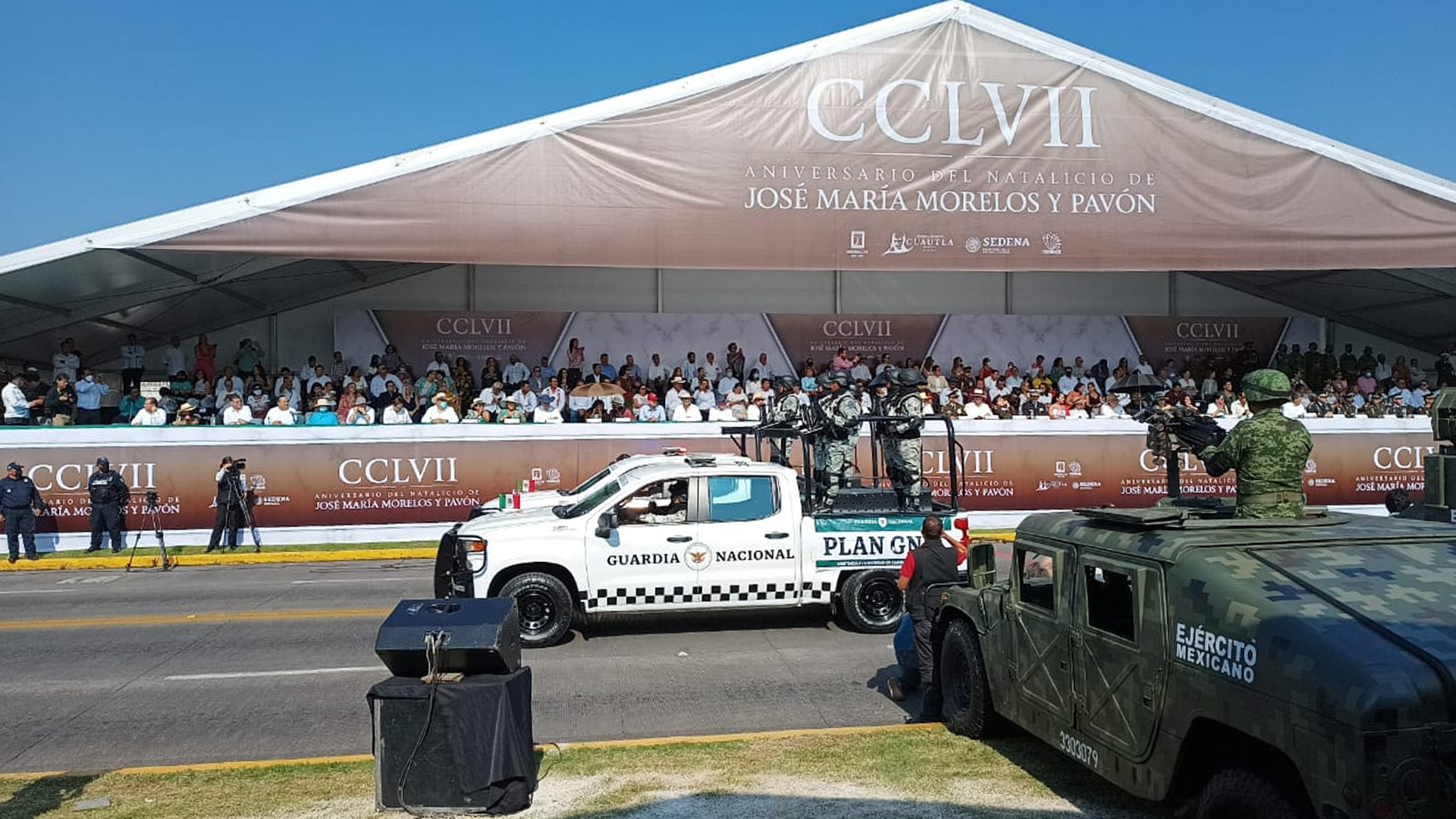 SEDENA, MARINA Y COLEGIO MILITAR ENCABEZARÁN EL DESFILE DEL 30 DE SEPTIEMBRE EN CUAUTLA