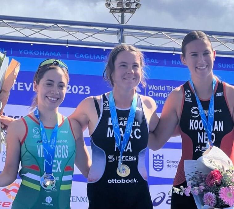 MEDALLA DE PLATA PARA MÉXICO EN TRIATLÓN