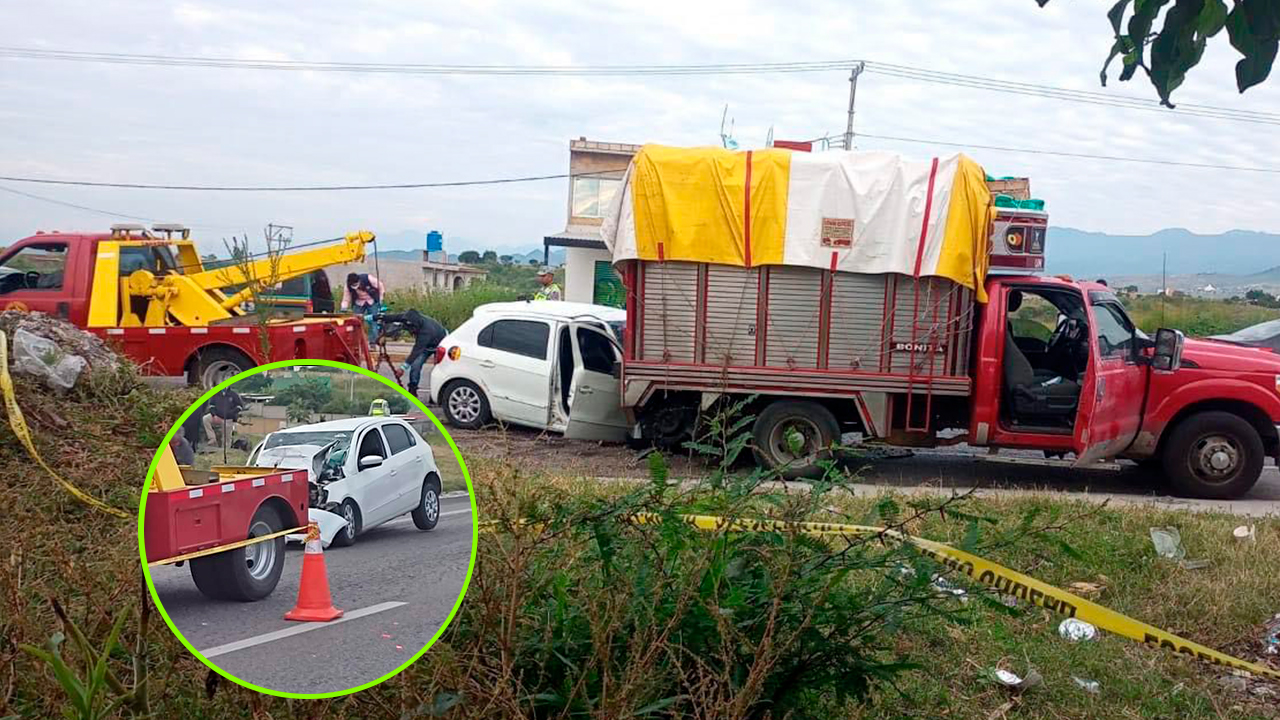 TRÁGICO CHOQUE EN LA AUTOPISTA MÉXICO-CUAUTLA; UNA PAREJA FALLECIÓ