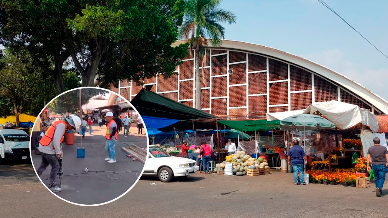 INICIÓ LA REMODELACIÓN DE MERCADO ADOLFO LÓPEZ MATEOS DE CUERNAVACA