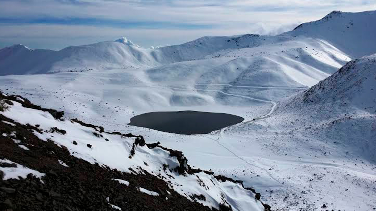 CIERRAN NEVADO DE TOLUCA POR FUERTES NEVADAS