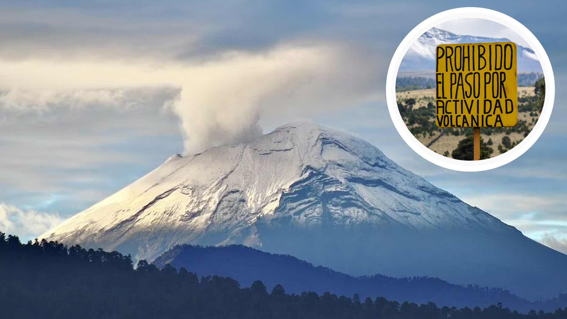 EXHORTAN A EVITAR ACERCARSE AL VOLCÁN POPOCATÉPETL PARA TOMARSE FOTOS