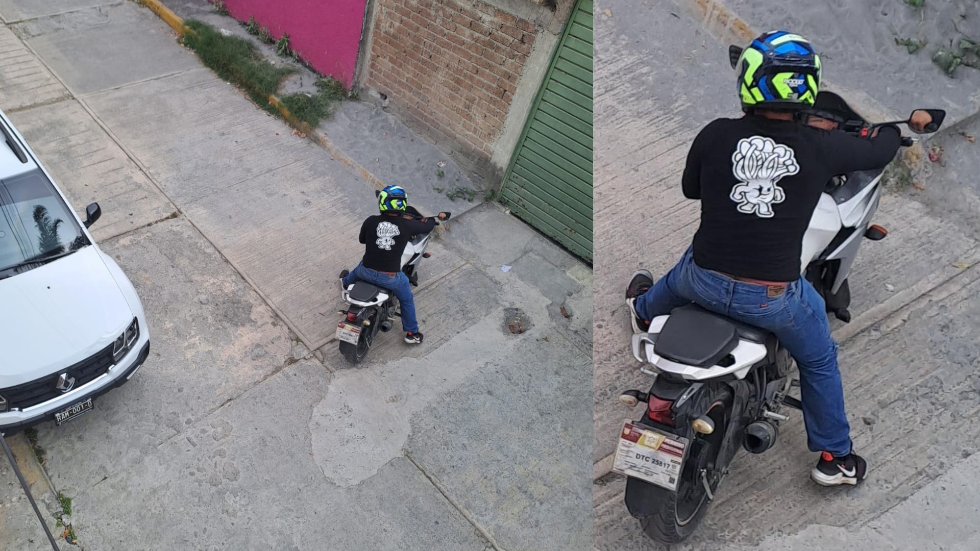 MOTOCICLISTAS ROBAN 200 MIL PESOS A UN HOMBRE EN CIUDAD CHAPULTEPEC, CUERNAVACA