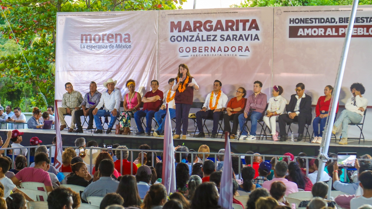 EN 2024 MORENA ENFRENTARÁ A LOS ENEMIGOS DE MÉXICO: MARGARITA GONZÁLEZ