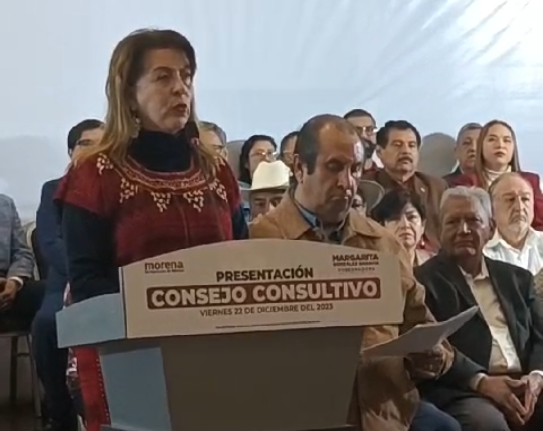 PRESENTA MARGARITA GONZÁLEZ SARAVIA A SU CONSEJO CONSULTIVO