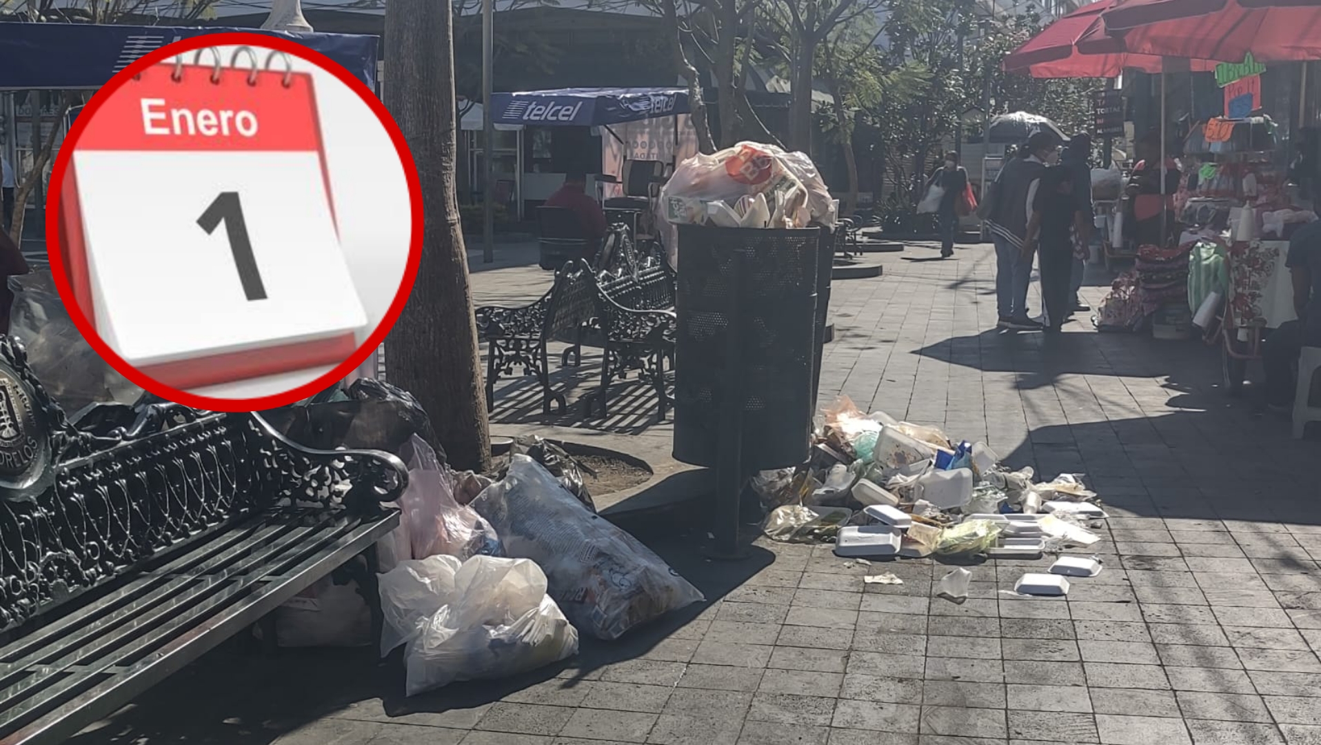 EN CUAUTLA NO HABRÁ SERVICIO DE RECOLECCIÓN DE BASURA EL 1 DE ENERO