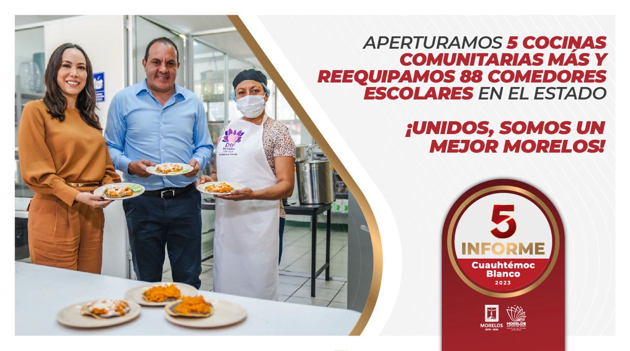 FAVORECE GOBIERNO DE CUAUHTÉMOC BLANCO EL ACCESO A UNA SANA ALIMENTACIÓN DE NIÑAS Y NIÑOS MORELENSES