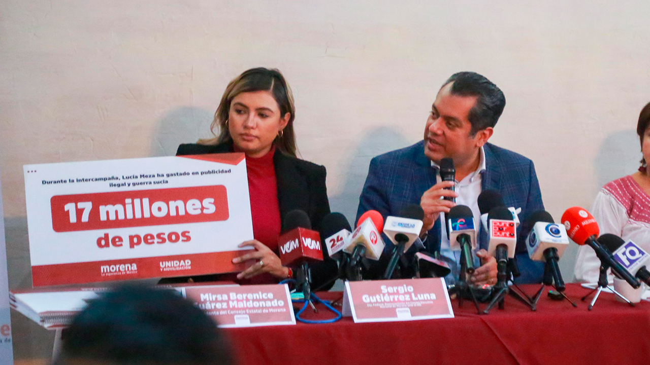 LUCÍA MEZA USÓ 17 MILLONES DE PESOS EN CAMPAÑA SUCIA CONTRA ASPIRANTE DE MORENA