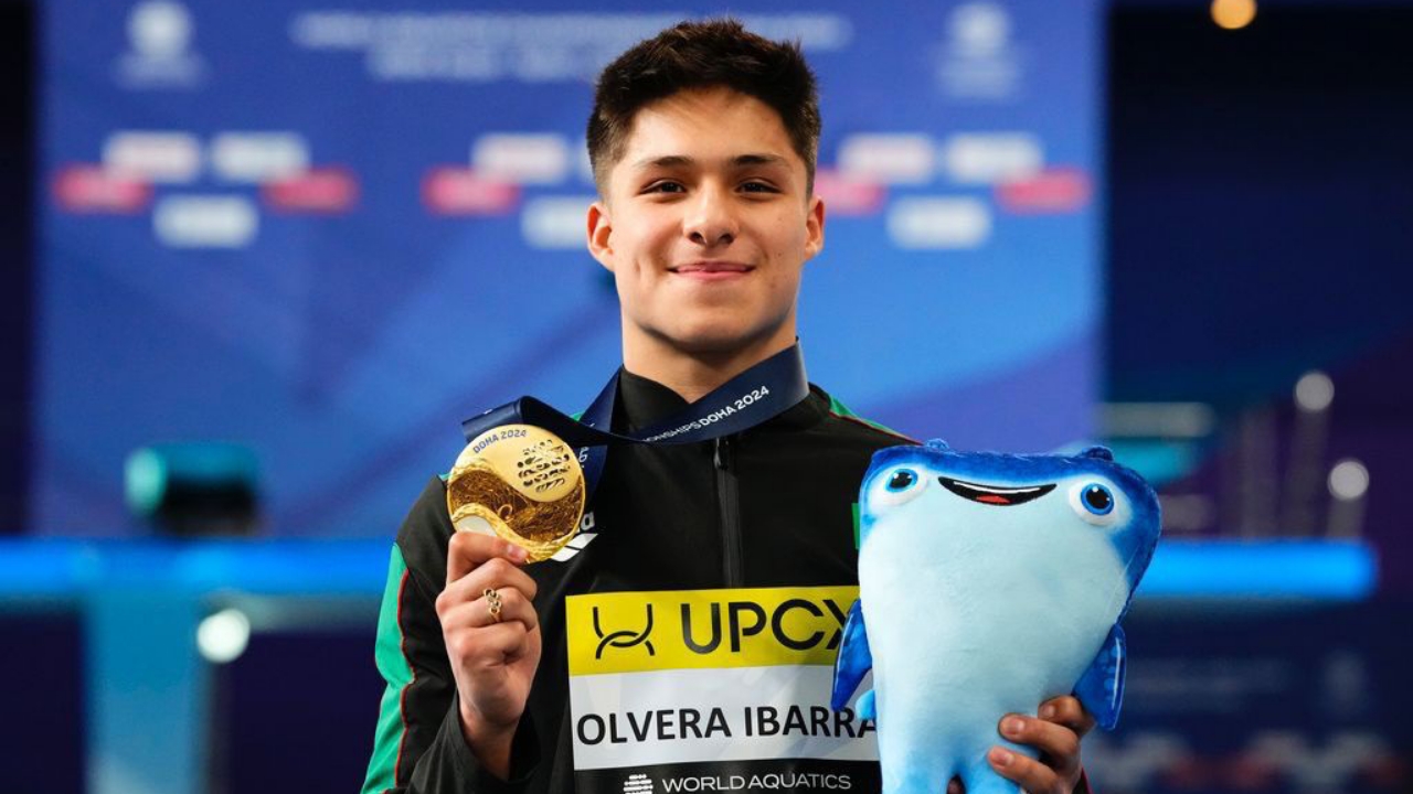 MEXICANO ES CAMPEÓN DEL MUNDO EN TRAMPOLÍN