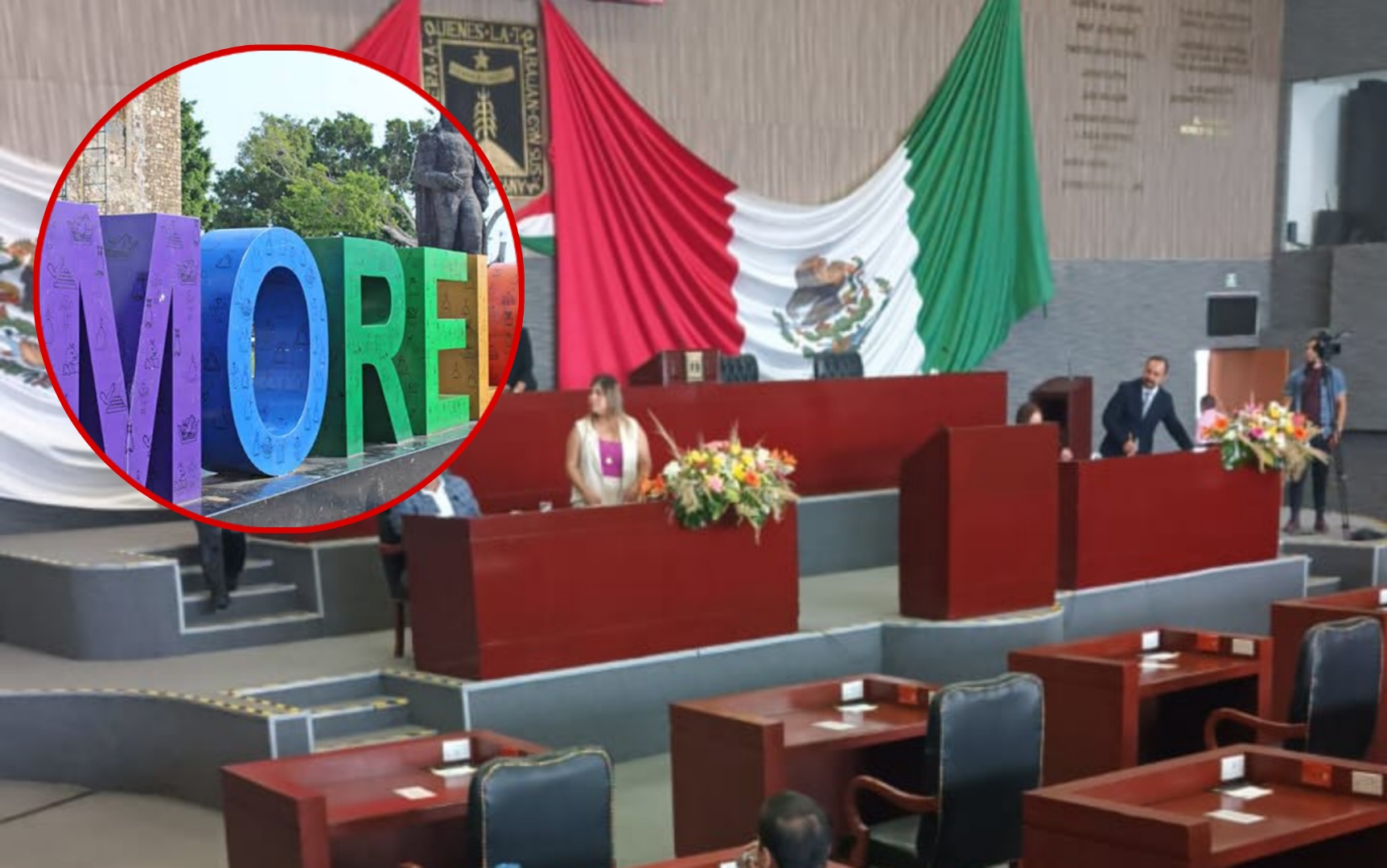 DIPUTADOS FALTAN A SESIÓN SOLEMNE DEL 155 ANIVERSARIO DE LA ERECCIÓN DEL ESTADO DE MORELOS